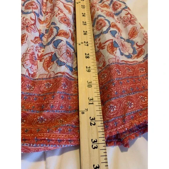 Vineyard Vines Floral Striped Pintuck Lot 2 Sleeveless Sz Small 4 Cotton Coastal - Picture 15 of 16